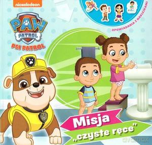Psi Patrol. Opowiadania z naklejkami. Misja "czyste ręce" [KSIĄŻKA]