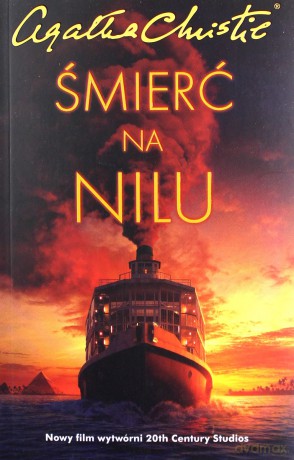 Śmierć na Nilu (okładka filmowa) - Agatha Christie [KSIĄŻKA]