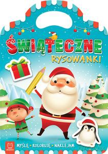 Świąteczne rysowanki [KSIĄŻKA]