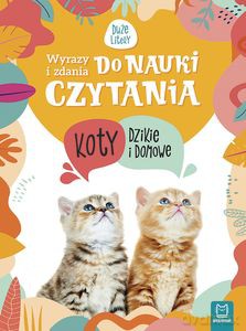 Wyrazy i zdania do nauki czytania. Tajemnice przyrody. Koty dzikie i domowe [KSIĄŻKA]