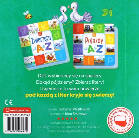 Zwierzęta od A do Z [KSIĄŻKA]