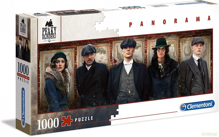 CLEMENTONI 1000 el. Panorama Netflix Peaky Blinders [PUZZLE]