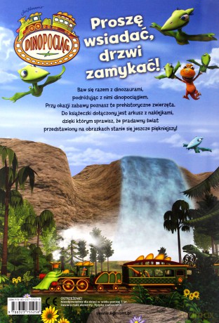Dinopociąg Proszę Wiadać Drzwi Zamykać [KSIĄŻKA]