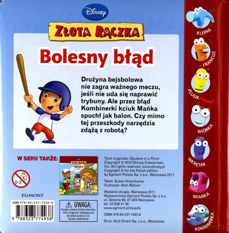 Diseny Złota Rączka Bolesny Błąd (twarda) [KSIĄŻKA]