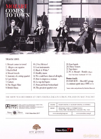 Grupa Mozarta: Mozart Comes to Town [DVD]