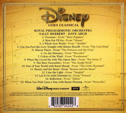 Disney Goes Classical [CD]