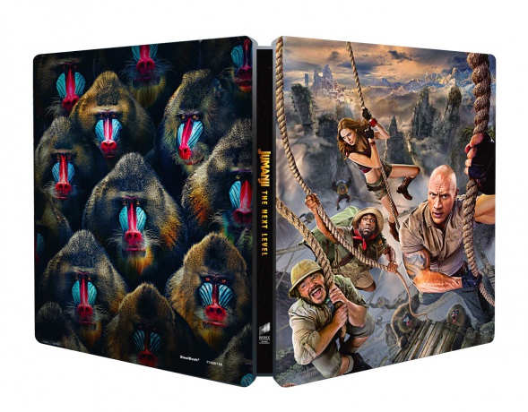 Jumanji: Następny poziom (steelbook) [Blu-Ray 4K]+[Blu-Ray]