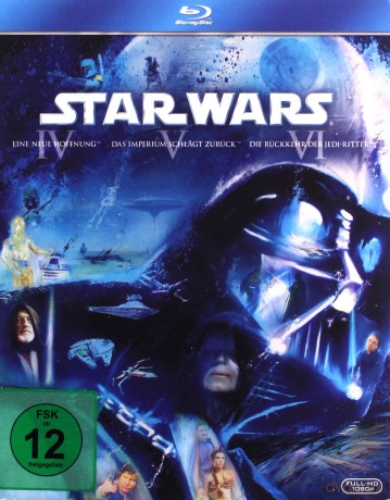 Gwiezdne Wojny Trylogia: Nowa nadzieja / Imperium kontratakuje / Powrót Jedi (Star Wars) [3xBlu-Ray]