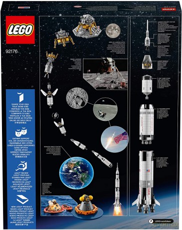 LEGO NASA Apollo Saturn (92176) [KLOCKI]