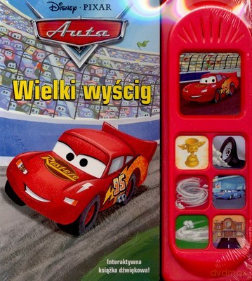 Disney Auta Wielki Wyścig (twarda) [KSIĄŻKA]