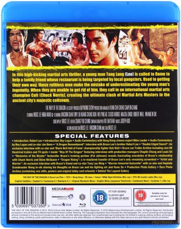 The way of the Dragon (Droga smoka) [Blu-Ray]