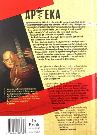 Apteka. Psychodeliczni kowboje. Kawałki o zespole przeklętym - Tomasz Lada [KSIĄŻKA]