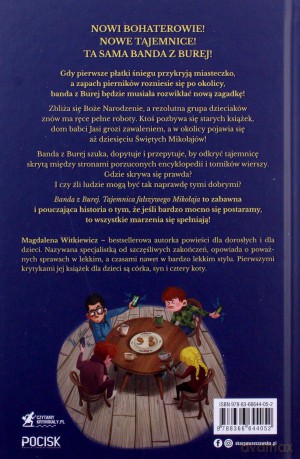 Banda z Burej. Tajemnica fałszywego Mikołaja - Magdalena Witkiewicz [KSIĄŻKA]
