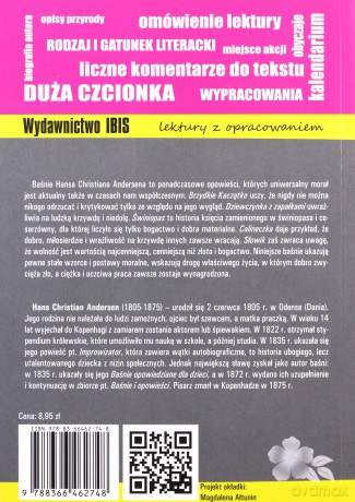 Calineczka i inne baśnie. Lektura z opracowaniem - Hans Christian Andersen [KSIĄŻKA]
