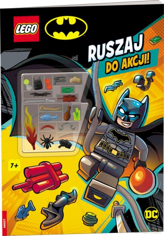 Lego Dc Comics Ruszaj do akcji BOA-6450 - Opracowania Zbiorowe [KSIĄŻKA]
