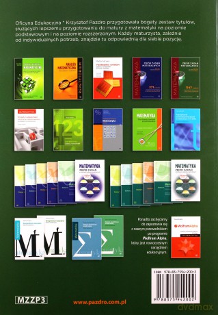 Matematyka Zbiór zadań maturalnych Lata 2010-2020 Poziom podstawowy 1147 zadań CKE z rozwiązaniami - Ryszard Pagacz [KSIĄŻKA]