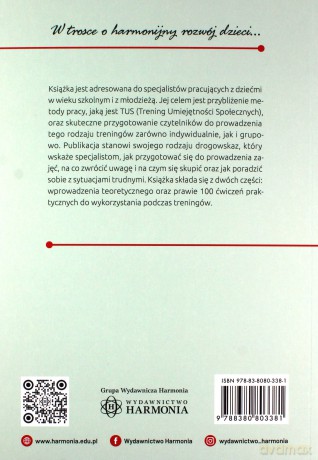 Trening umiejętności społecznych dzieci i młodzieży - Joanna Węglarz, Dorota Bentkowska [KSIĄŻKA]