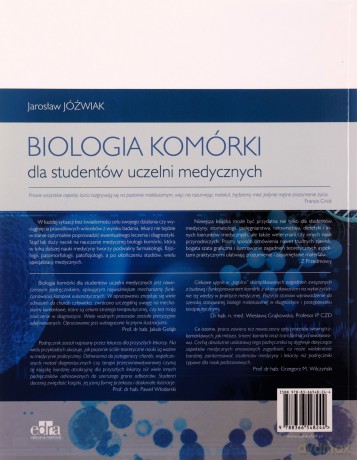 Biologia komórki Podręcznik dla studentów uczelni medycznych - Jarosław Jóźwiak [KSIĄŻKA]