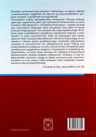 Inwestycje alternatywne [KSIĄŻKA]