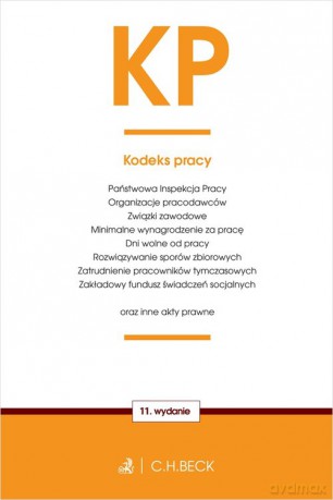 Kodeks pracy oraz ustawy towarzyszące [KSIĄŻKA]