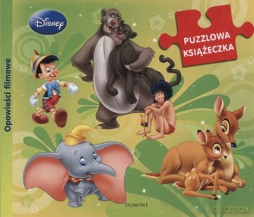 Disney Puzzlowa Książeczka (twarda) [KSIĄŻKA]