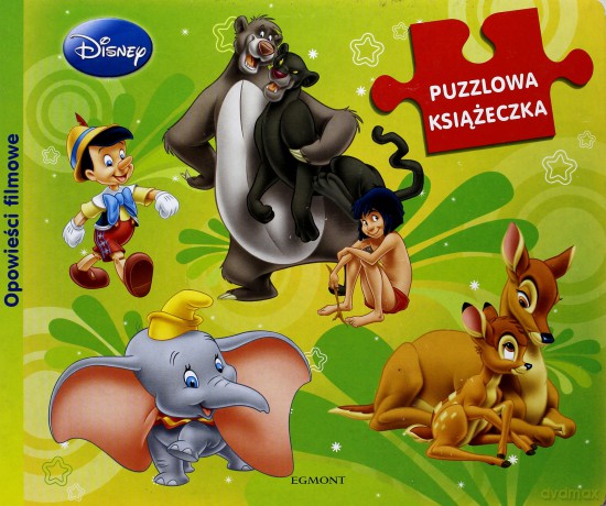 Disney Puzzlowa Książeczka (twarda) [KSIĄŻKA]