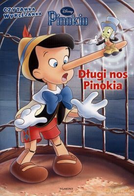 Długi Nos Pinokia Czytanka Wyklejanka [KSIĄŻKA]