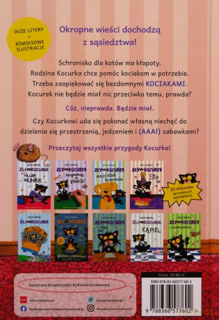 Zły Kocurek Kłopoty z kociakami - Nick Bruel [KSIĄŻKA]