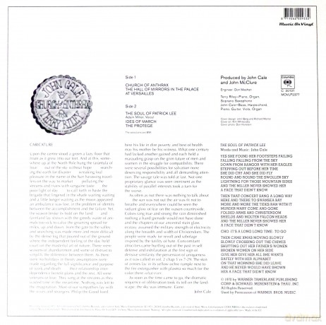 John Cale and Terry Riley: Church Of Anthrax [Winyl]