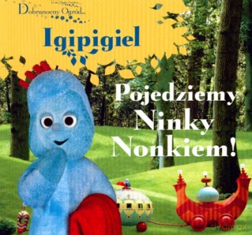 Dobranocny Ogród Igipigiel Pojedziemy Ninky Nonkiem (twarda) [KSIĄŻKA]