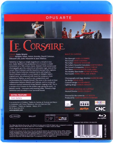 Balletorcestra Du Capitole: Adamle Corsaire [Blu-Ray]