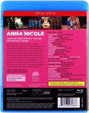 Royal Opera House: Anna Nicole [Blu-Ray]