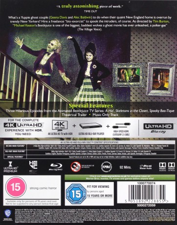 Beetlejuice (Sok z żuka) [Blu-Ray 4K]+[Blu-Ray]