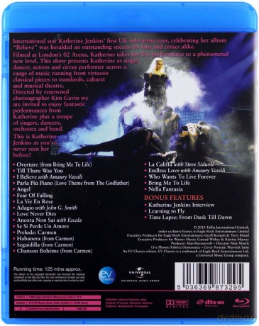 Katherine Jenkins: Believe - Live from the O2 [Blu-Ray]