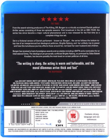 Borgen: Season 1-3 (Rząd: Sezon 1-3) [6xBlu-Ray]