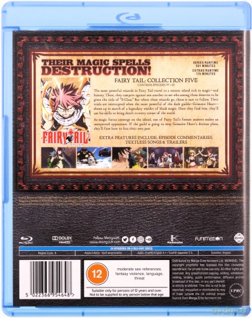 Fairy Tail: Collection 5 (Episodes 97-120) [2xBlu-Ray]