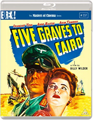 Five Graves To Cairo (Pięć grobów na drodze do Kairu) [Blu-Ray]