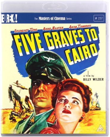 Five Graves To Cairo (Pięć grobów na drodze do Kairu) [Blu-Ray]