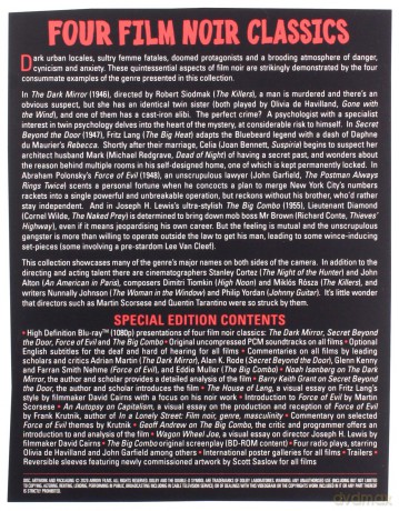 Four Film Noir Classics [4xBlu-Ray]