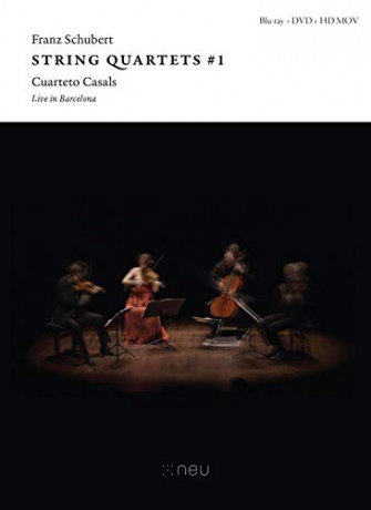 Cuarteto Casals: Franz Schubert String Quartets 1 Live In Barcelona [2xBlu-Ray]