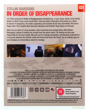 In Order Of Disappearance (Obywatel roku) [Blu-Ray]