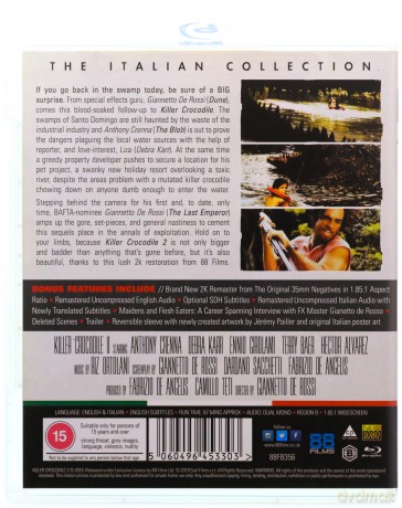 Killer Crocodile 2 (Krokodyl zabójca 2) [Blu-Ray]