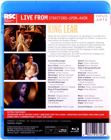 Royal Shakespeare Company: King Lear [Blu-Ray]