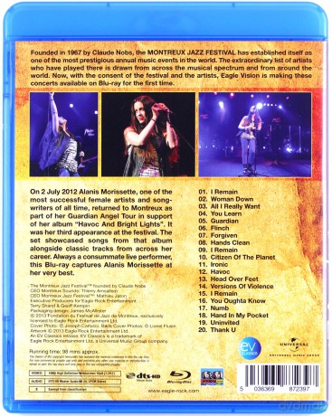 Alanis Morissette: Live At Montreux 2012 [Blu-Ray]