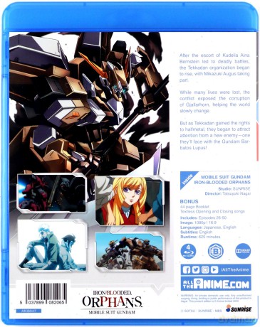 Mobile Suit Gundam: Iron Blooded Orphans - Part 2 [4xBlu-Ray]