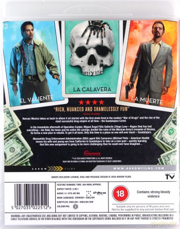 Narcos: Mexico: Season 1 (Narcos: Meksyk: Sezon 1) [3xBlu-Ray]