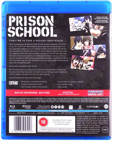 Prison School: The Complete Series [2xBlu-Ray]