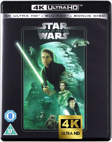 Star Wars Episode Vi: Return Of The Jedi (Gwiezdne wojny: Część VI - Powrót Jedi) [Blu-Ray 4K]+[Blu-Ray]