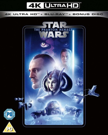 Star Wars: Episode I - The Phantom Menace (Gwiezdne wojny: Część I - Mroczne widmo) [Blu-Ray]