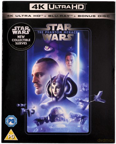 Star Wars: Episode I - The Phantom Menace (Gwiezdne wojny: Część I - Mroczne widmo) [Blu-Ray 4K]+[Blu-Ray]